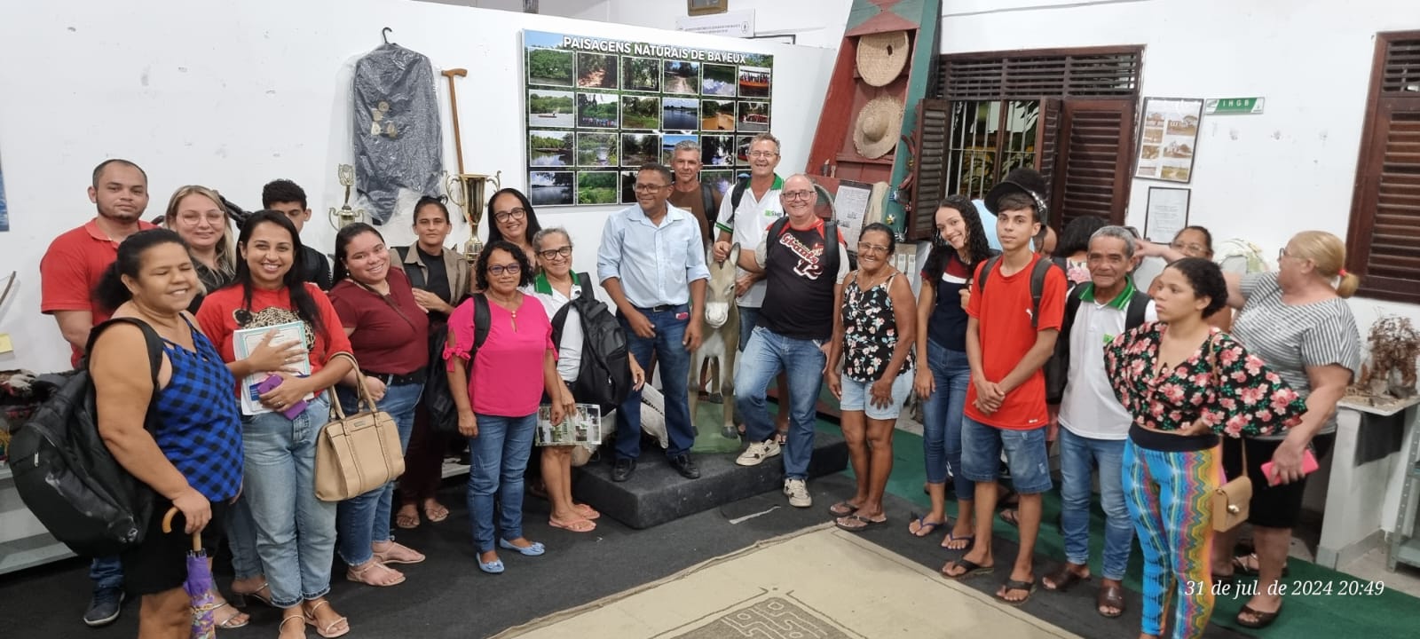 IHGB recebe visita de alunos da Escola Municipal Dr. Moacir Dantas